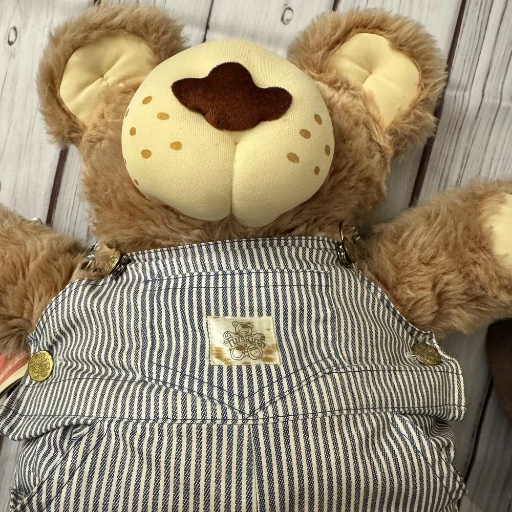 1984 Furskins Dudley Teddy Bear‎ Plush Xavier Roberts 22